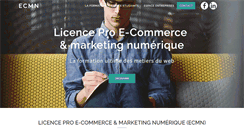 Desktop Screenshot of licence-mci.fr