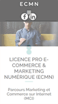 Mobile Screenshot of licence-mci.fr